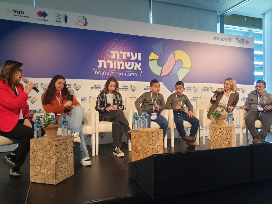 فخر للمجتمع العربي: ورد وبشار مغربي من الرينة يتألقان في مؤتمر تطوير التعليم في اكسبو تل ابيب